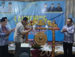 Lagi, Bupati H M Syukur Launching Sekolah Lansia Tangguh Kali ini untuk Selantang se-Kecamatan Bangko