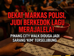 Pinang City Walk Diduga Jadi Sarang Perjudian Berkedok Lagu Berhadiah, Dekat Polsubsektor Tanjungpinang Kota!
