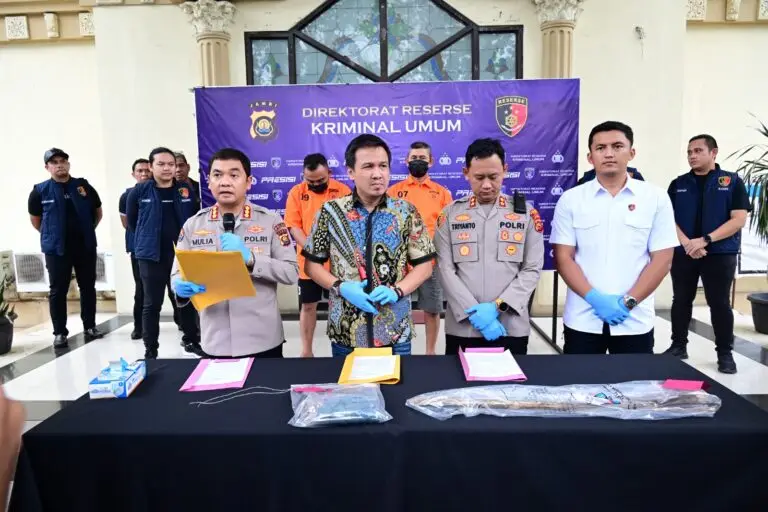 Kasus Pengeroyokan SAD Di  Kecamatan Tebo Ilir, polda Jambi Amankan Dua Tersangka
