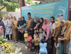 PEMDES SINDANG HEUIA IKUT GENCARKAN IMUNISASI DI HARI IMUNISASI SEDUNIA 2025