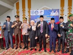 Bupati, Kapolres Merangin Dandim 0420/Sarko,Kejaksaan Hadiri Upacara Hardiknas 2025 