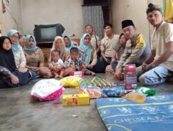 Polsek Tabir Selatan Polres Merangin Bersama Yayasan Pundi Amal Sambangi Warga Tak Mampu.