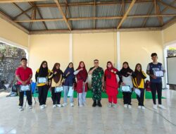 Pabung 0420/Sarko Mayor CKM Dedy Afrizal, S.H., M.H. Ajak Siswa SMA Negeri 2 Sarolangun Perangi Bahaya Judi Online