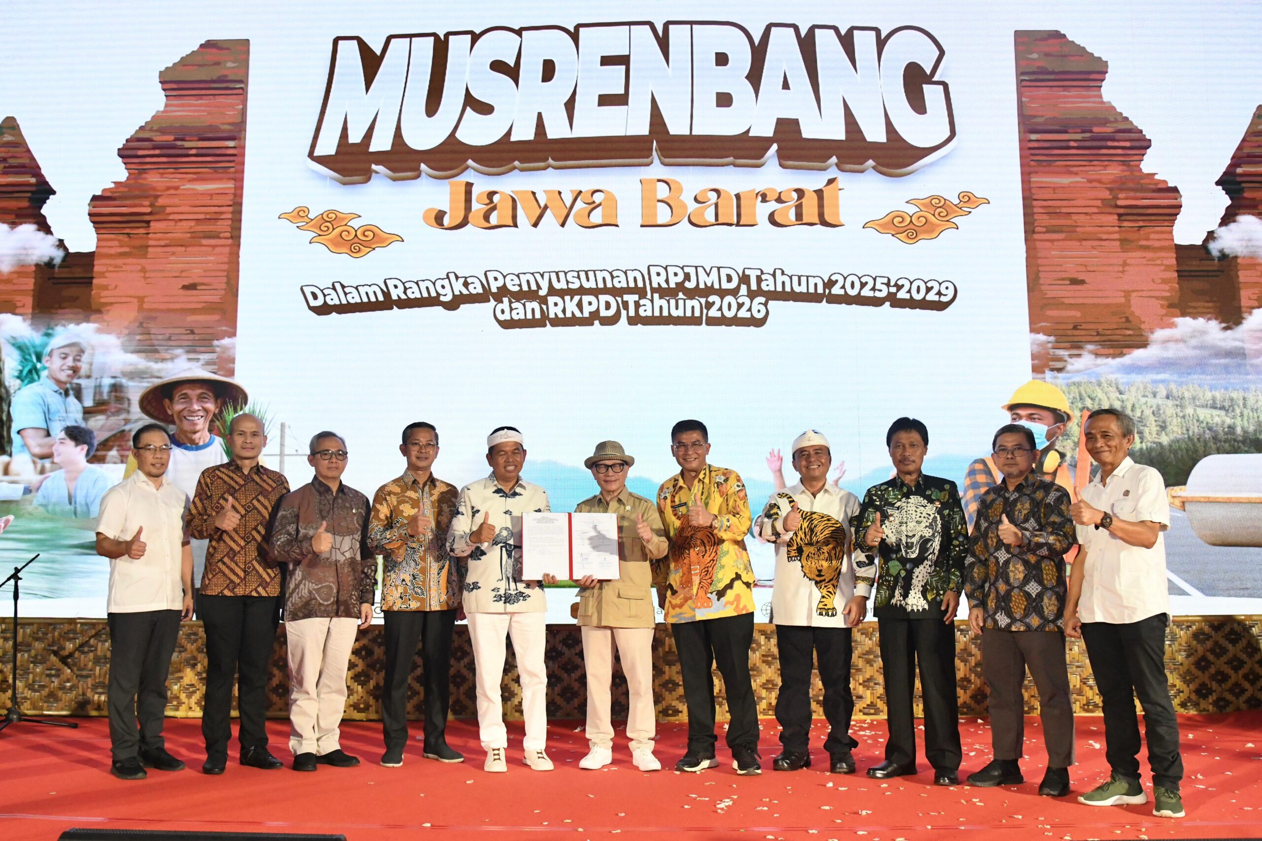 Musrembang 2025 : KDM Fokuskan APBD untuk Infrastruktur dan Program Bagi Warga Kurang Mampu
