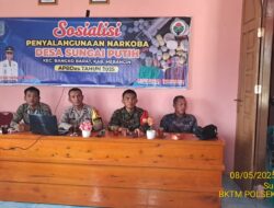 Melalui Bhabinkamtibmasnya Polres Merangin Ingatkan Masyarakat Terkait Bahaya Narkoba Dan Judi Online 