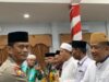 Kapolres Merangin diwakili Kasat Binmas hadiri Walimatussafar Keberangkatan Jama’ah Haji Kabupaten Merangin.
