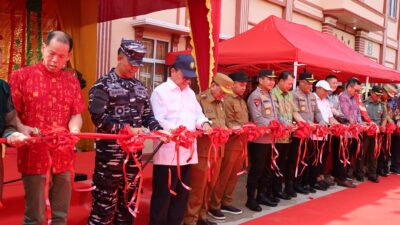 Sinergi di Negeri Seribu Kubah, Danlanal Dumai Laksanakan Kunker ke Kabupaten Rokan Hilir