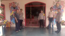 Polres Tanggamus Lakukan Pengecekan Keamanan Jelang Perayaan Waisak 2569 BE di Vihara Dharma Agung