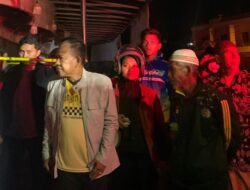 Wabup Langsung Tinjau Lokasi Kebakaran Pemkab Merangin Turut Berduka Atas Terbakarnya Toko Galeri Furniture