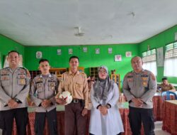 Satbimmas Polres Merangin Laksanakan Giat Binredawan di SMPN 43 Merangin ciptakan Nuansa Positif Extrakurikuler Sekolah.