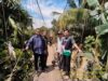 Personil Polsek Pamenang Laksanakan Pengawasan Bersama Rehab Jembatan Gantung Desa Limbur Merangin.