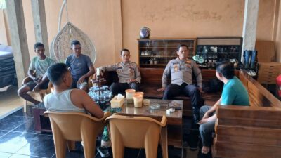 Satbinmas Polres Merangin Edukasi Masyarakat SAD Hindari Aktivitas berdampak Negatif dan Merugikan kedepan Hari
