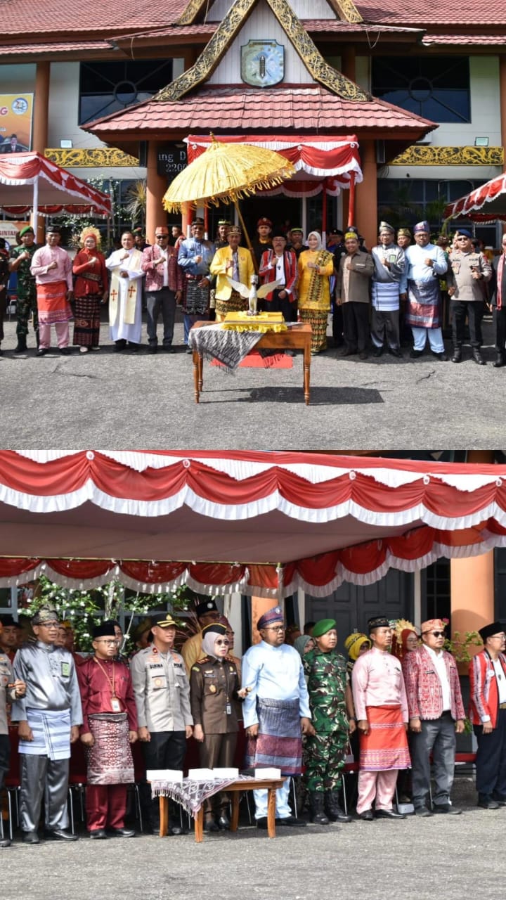 Pemkab Sintang Gelar upacara Peringatan Hari Jadi Kota sintang Yang Ke 663 Tahun 2025*