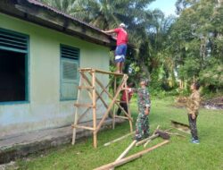 Cek Perbaikan Barak Kompi A Lama, Guna Semangat dan Efisiensi Kerja Prajurit