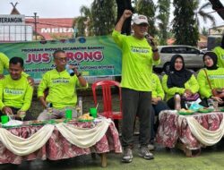Wabup H A Khafid Moein ‘’Jus Terong’’ di Pematang Kandis