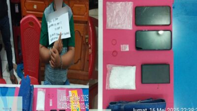 Satresnarkoba Polres Tebo Tangkap  Sabu Amankan Barang Bukti  Seberat  82.93 Gram Di Kecamatan Rimbo Kab. Tebo