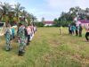 Jumat Bersih, Koramil-04/Sarolangun Bersama Forkopimcam Sarolangun Giat Karya Bhakti Bersihkan Lapangan Sepak Bola