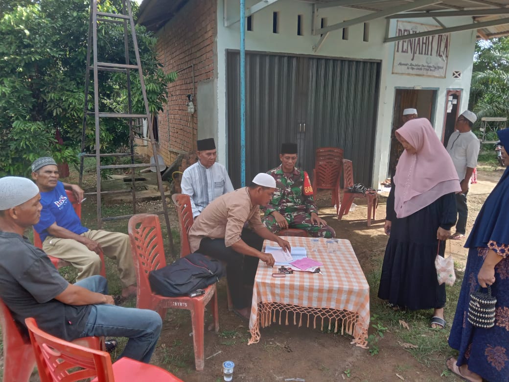 Melayat Ke Rumah Warga Binaan, Bentuk Kepedulian Babinsa Kepada Warganya