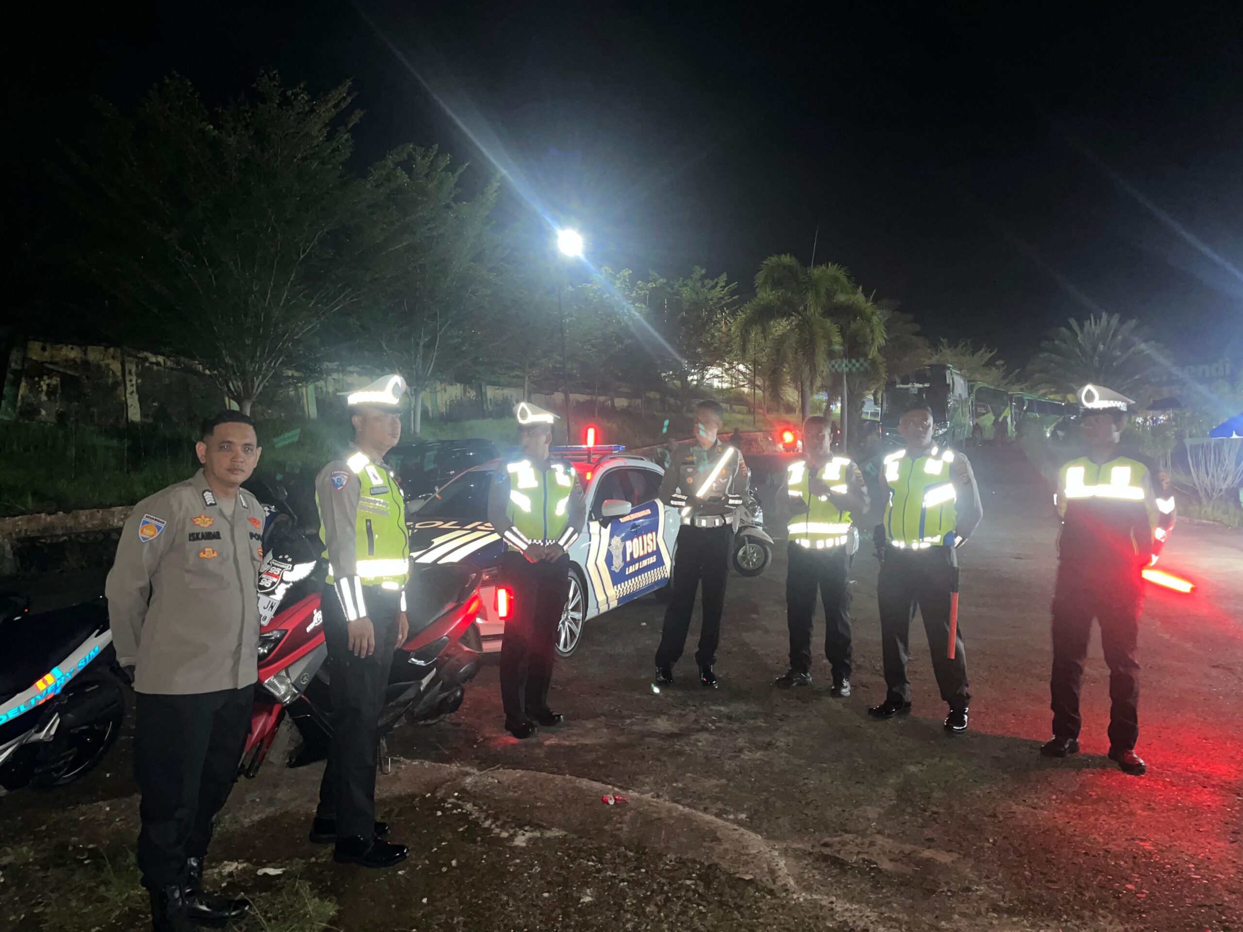 Polres Merangin Kerahkan 77 Personel Untuk Pengamanan Dan Pengawalan Keberangkatan Jamaah Haji