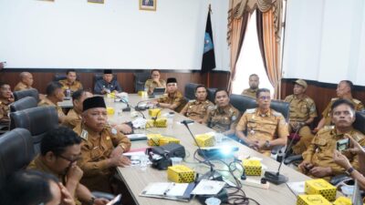 Wabup Minta Camat,Kades dan Lurah Cepat Sikapi Inpres No 09 Tentang Percepatan Pembentukan Koperasi Merah Putih