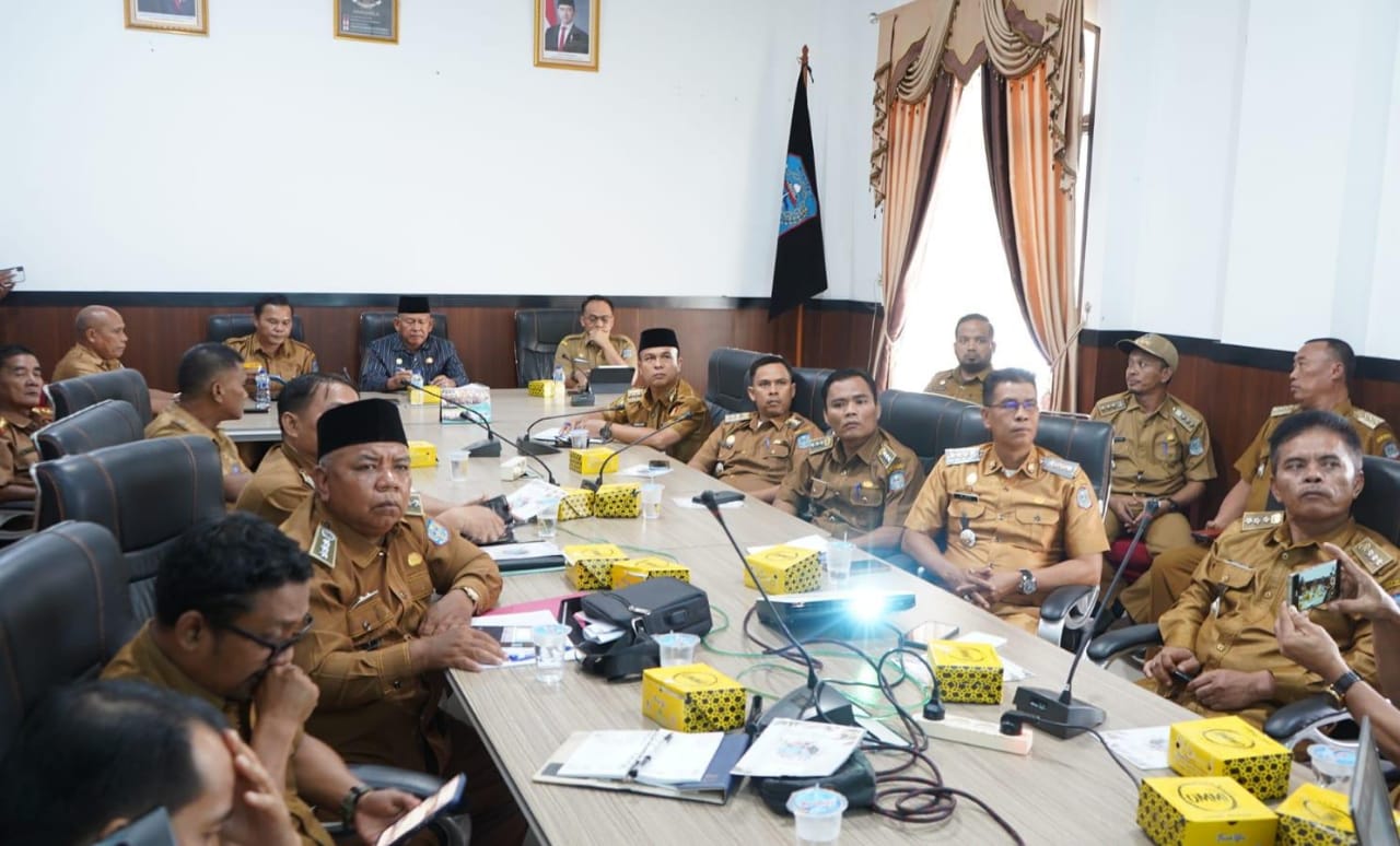 Wabup Minta Camat,Kades dan Lurah Cepat Sikapi Inpres No 09 Tentang Percepatan Pembentukan Koperasi Merah Putih