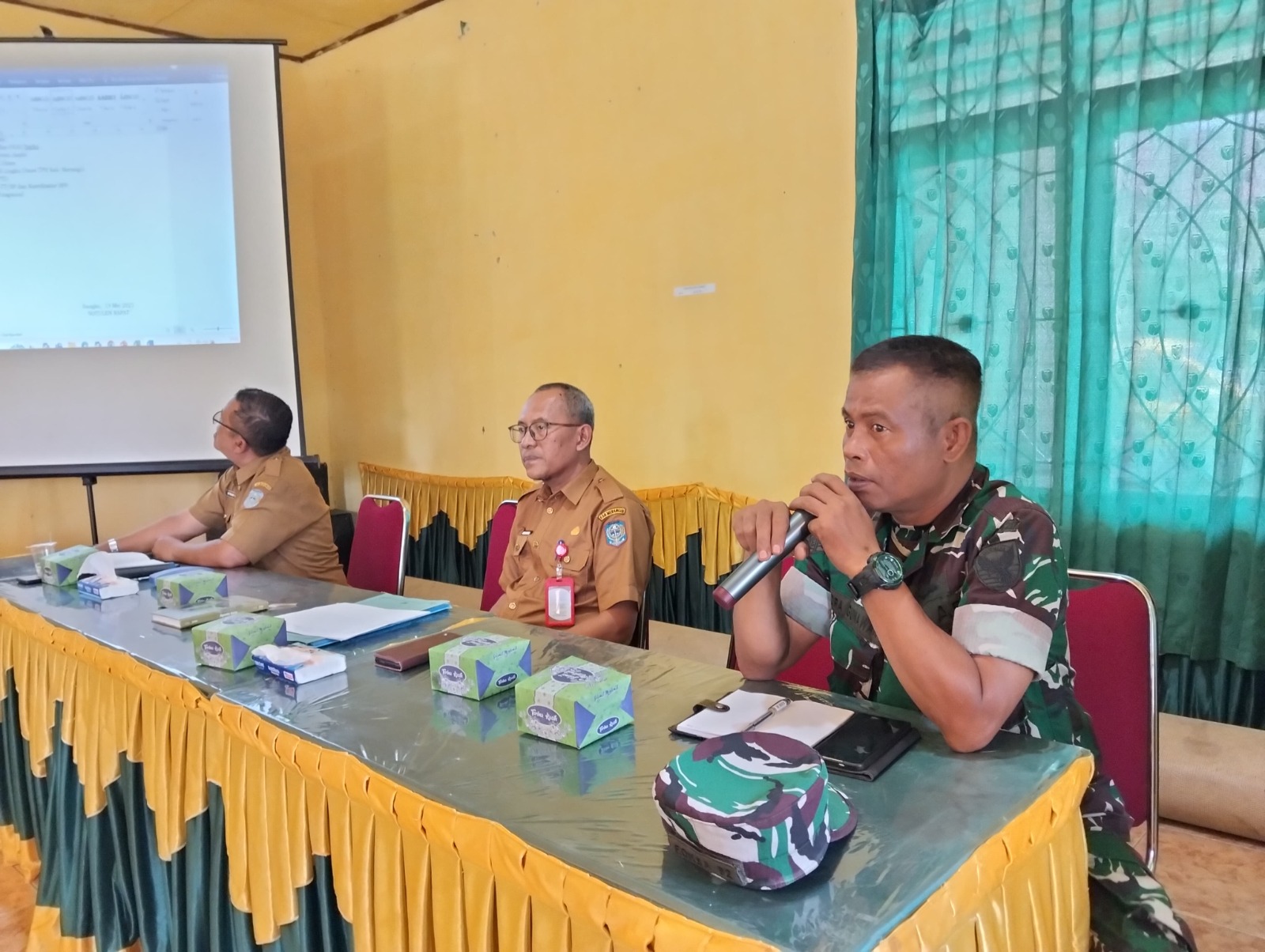 Kodim 0420/Sarki Bersinergi hadiri Rapat Evaluasi Statistik Pertanian dan LTT Dinas Tanaman Pangan dan Holtikultura Kabupaten Merangin 2025