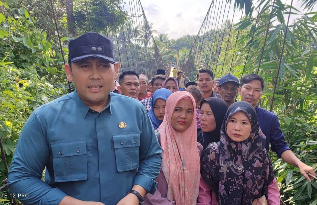 Bupati Merangin, Jembatan Limbur Sudah Boleh Dilewati