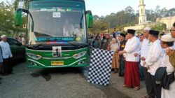 Bupati H M Syukur Lepas CJH Merangin Kloter 20