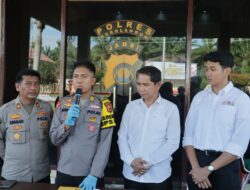 Operasi Pekat 2 Siginjai 2025, 42 kasus berhasil ditangani Polres Sarolangun