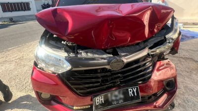 Laka Lantas di Jalan Kerinci Padang di Desa Blui
