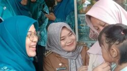 Hj Lavita Syukur Apresiasi Kegiatan Sanggar Disabilitas Di Desa Sungai Sahut Kecamatan Tabir Selatan