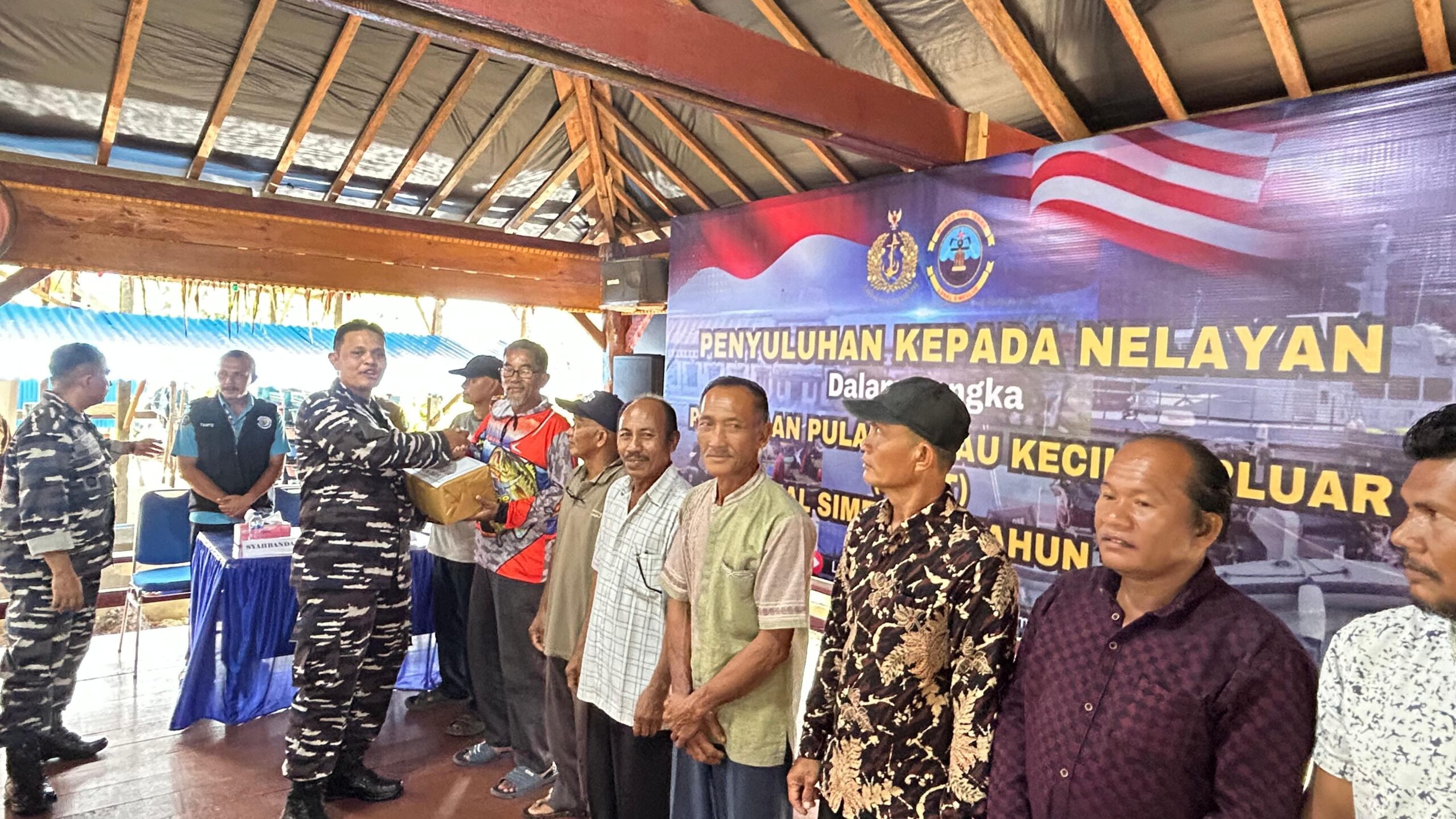 Lanal Simeulue Laksanakan Pembinaan Pulau-Pulau Kecil Terluar Tahun 2025 di Wilayah Kerja Lanal Simeulue