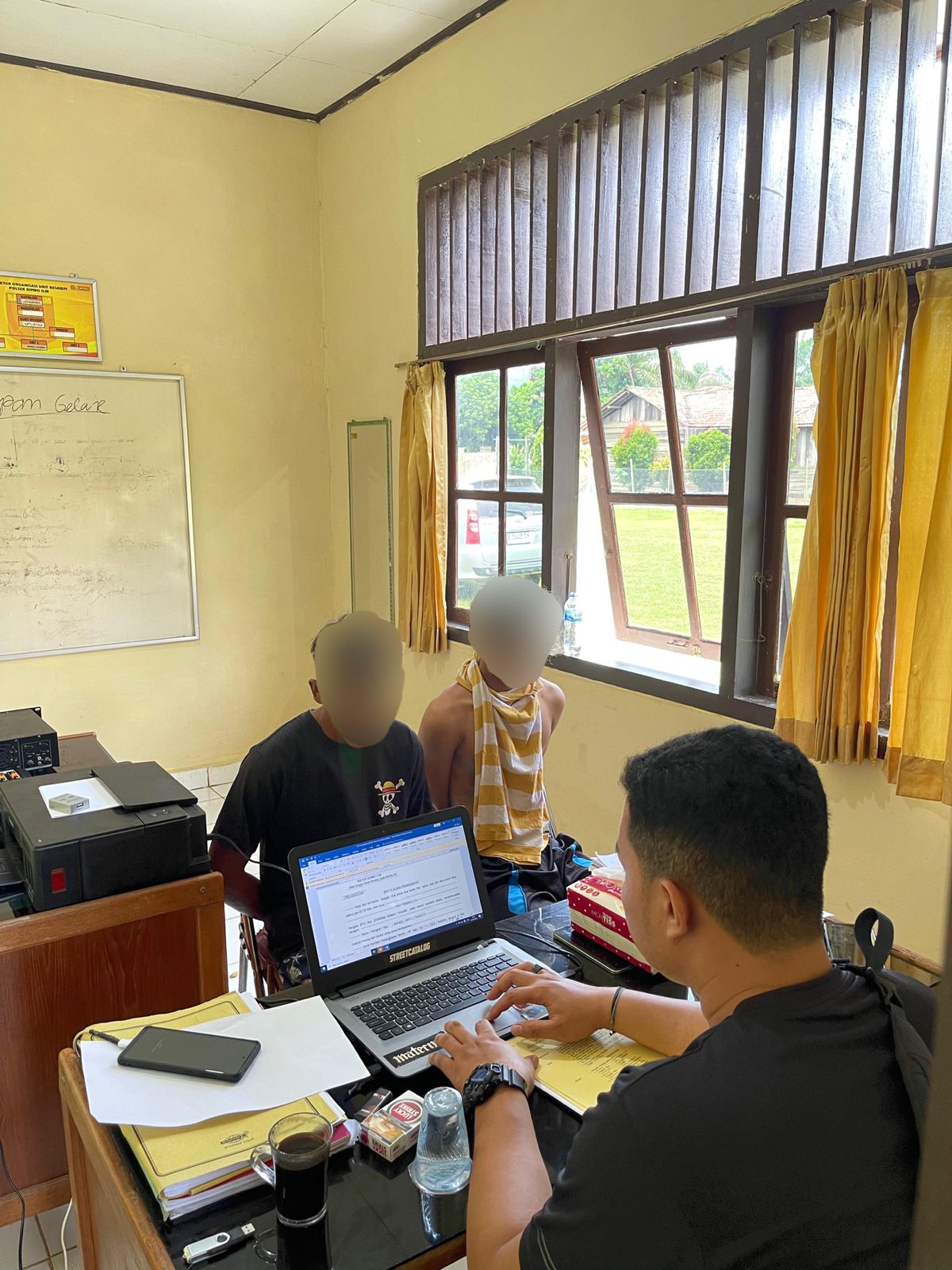 Polsek Rimbo ilir Tangkap Dua Pelaku Pencurian Di Masjid Jamiat Tagwa, Kerugian Capai  Rp 7 Juta