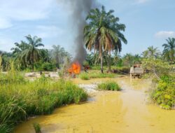Tindak Lanjuti Laporan Masyarakat Terkait Aktifitas PETI, Polres Merangin Lakukan Penertiban Pada 2 Lokasi Berbeda