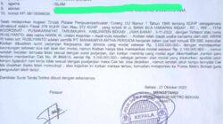 Kasus Penipuan Rp.3 Miliar Oleh PT.Mahakarya Artha Persada Mandek Di Polres Metro Bekasi