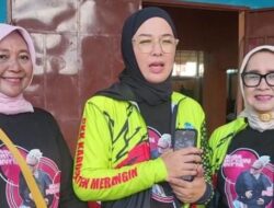 Ketua TP PKK Hj Lavita Apresiasi Merangin Zumba Party