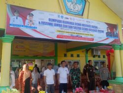 Kasdim Mayor Inf. Usman S.Ag., M.Pdi mewakili Dandim 0420/Sarko. Hadiri Acara Gelar O2SN dan FLS2N GALI POTENSI BENTUK KARAKTER SEJAK DINI