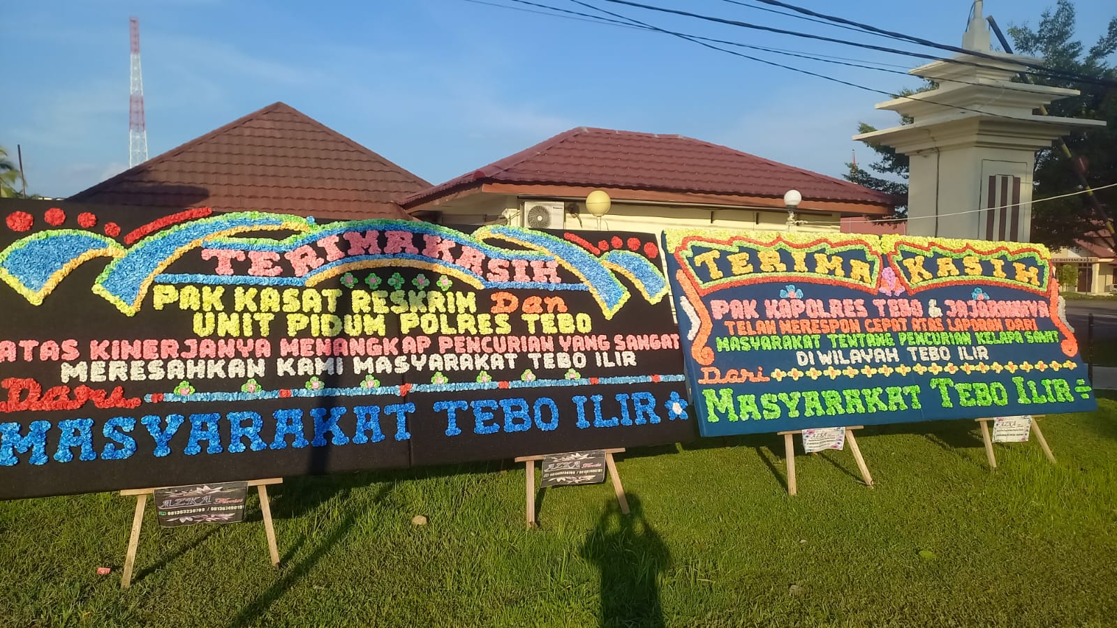 Para Ninja Sawit Di Tebo Ilir Ditangkap, Warga Apresiasi kinerja Polres Tebo