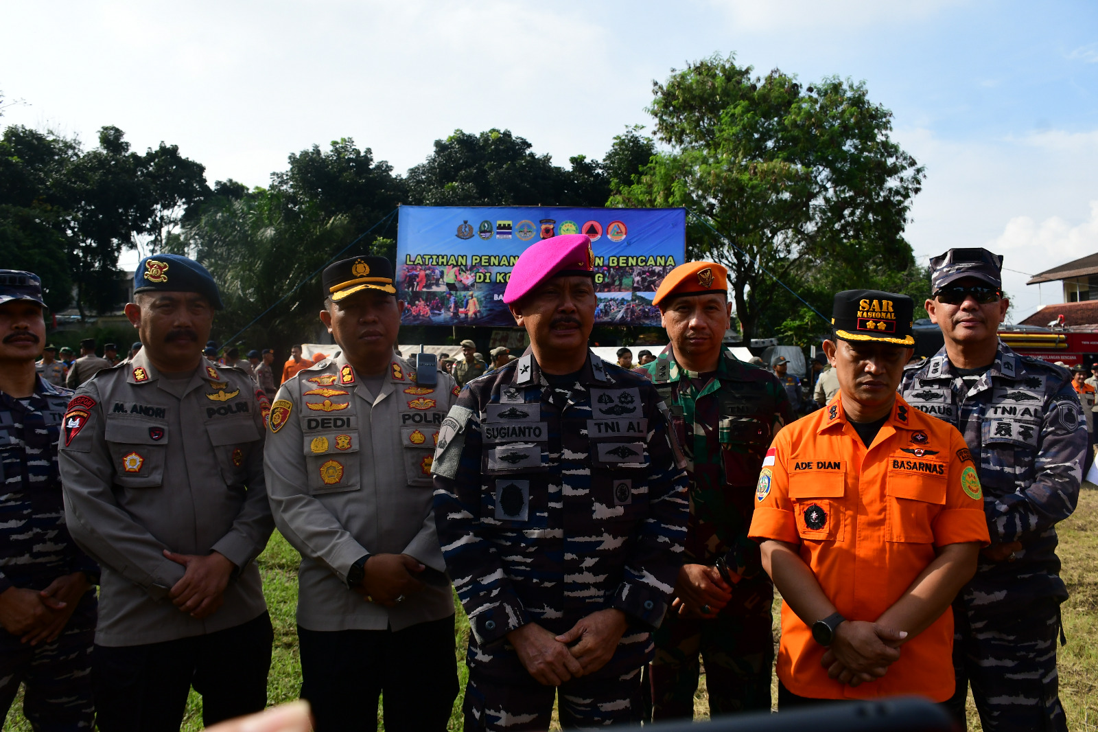 Antisipasi Bencana Alam, TNI AL Gelar Latihan Penanggulangan Bencana di Bandung