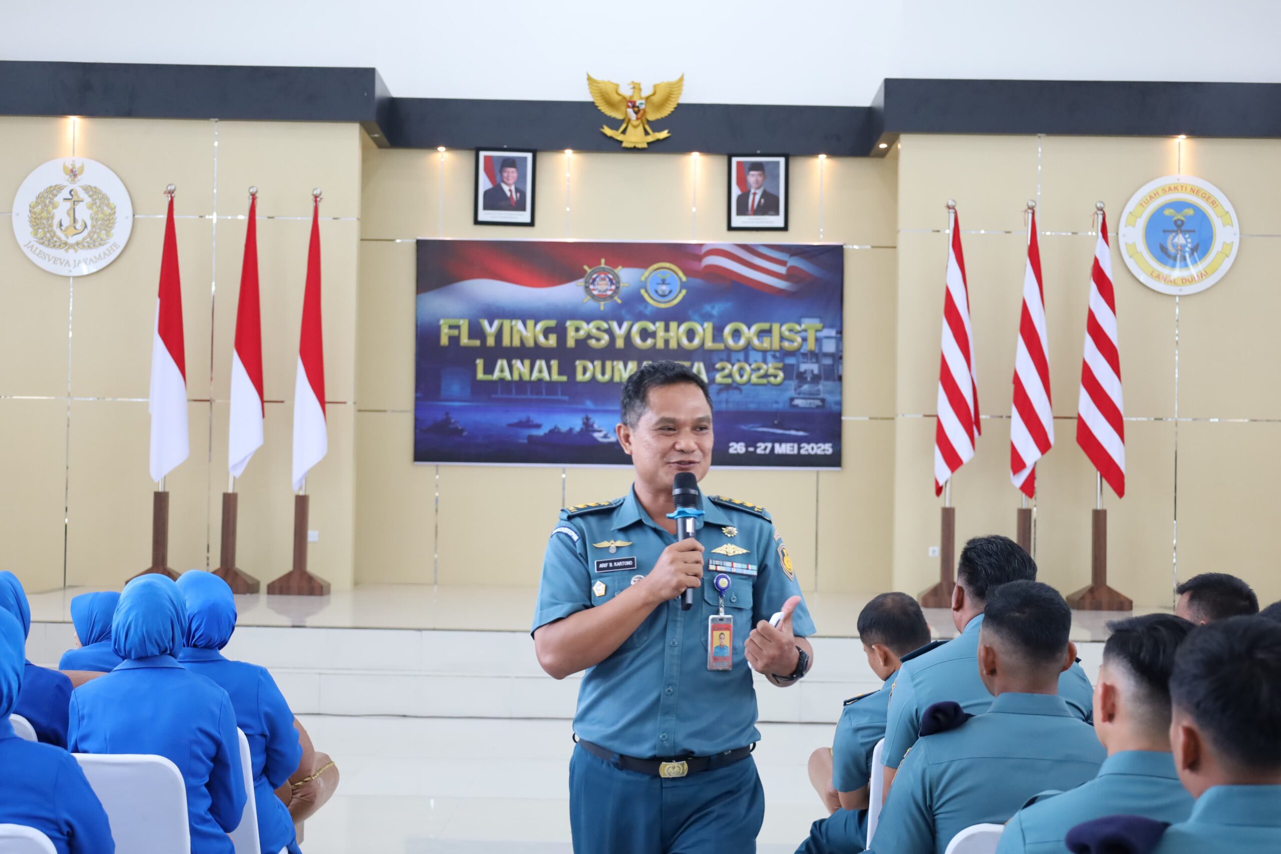 Flying Psychologist TNI Angkatan Laut, Upaya Penyegaran Mental Prajurit Dari Stress dan Fatique Dalam Pelaksanaan Tugas
