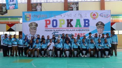Kapolres Tanggamus Dukung Penuh Pembinaan Atlet Muda di Ajang POPKAB 2025