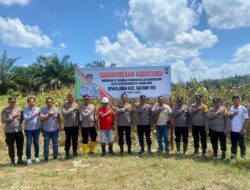 Tim Gugus Ketahanan Pangan Polres Polres Sarolangun Terima Kunjungan Supervisi Polda Jambi