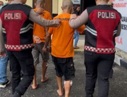 Tangkap Perampok,Petugas dapati pula Biji Ganja,HP hasil rampasan, senjata Tajam dari tangan pelaku 