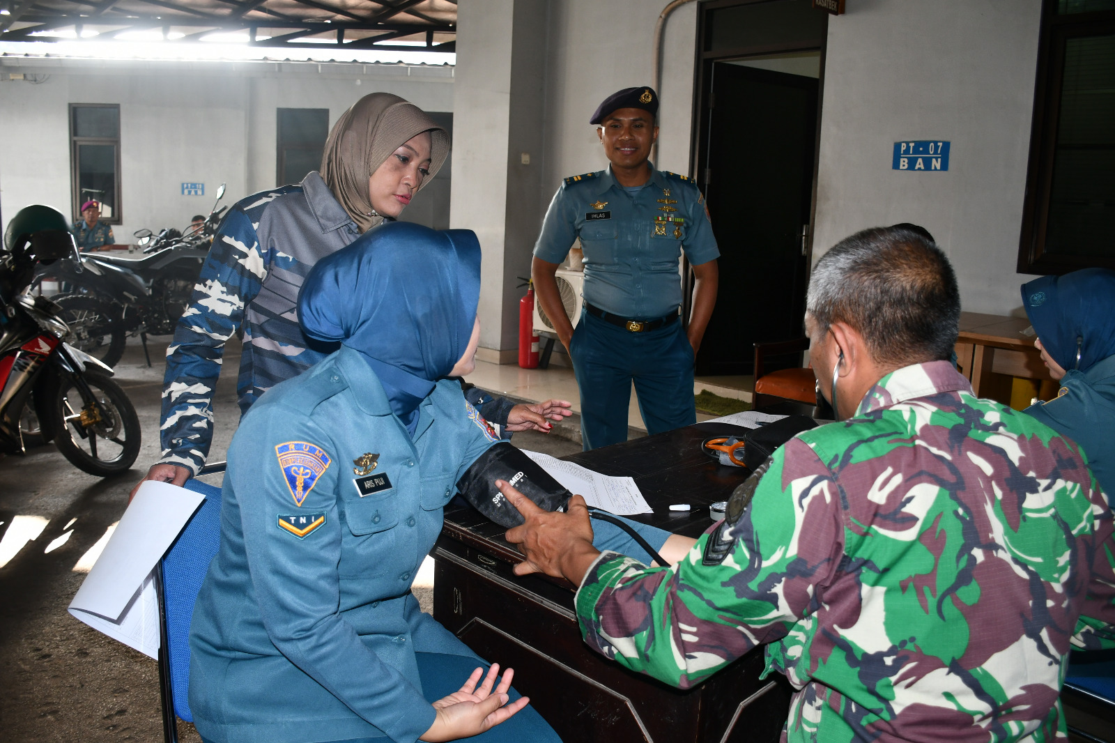Pangkalan TNI AL Bandung Gelar Urikes Rutin Intensif III Tahun 2025