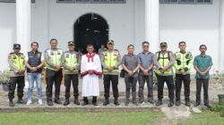 Kapolres Sarolangun Pantau Pengamanan Gereja saat Ibadah Kenaikan Yesus Kristus