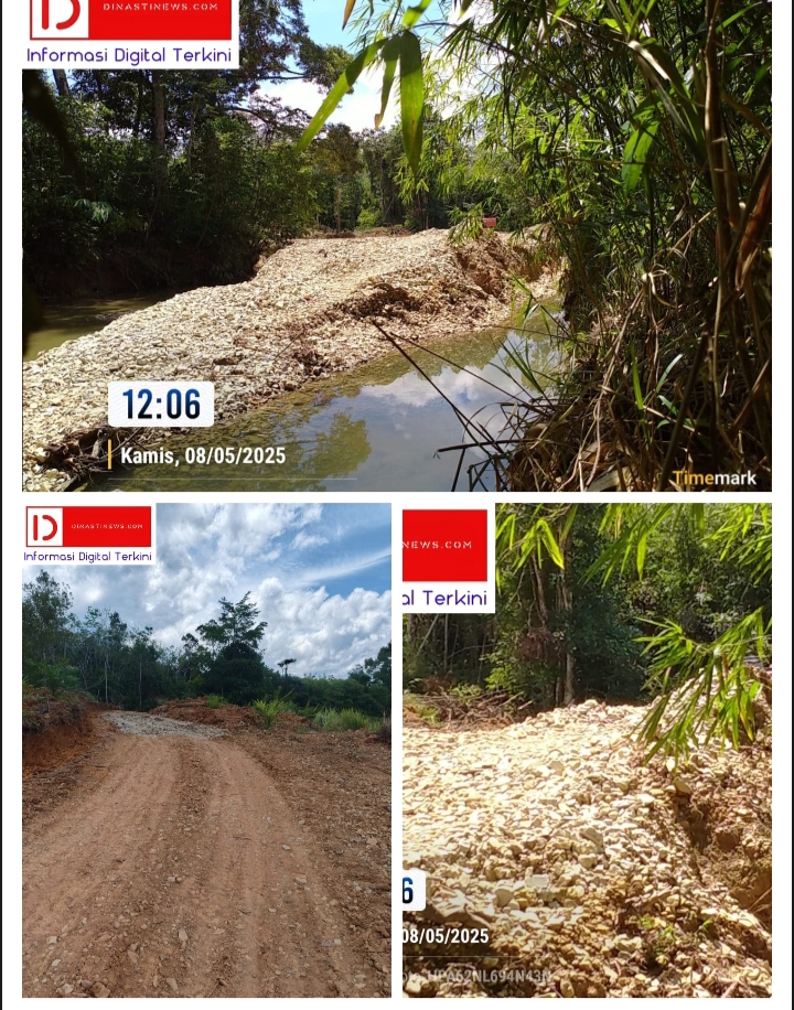 Masyarakat Merasa Dirugikan Oleh Oknum Kades Sungai Maram yang Mengkomersilkan Material Galian ‘C’ Secara Diam-diam kepada PT. ASLT.
