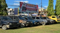 Sembilan Mobil Lansir Solar Diamankan Polres Bungo
