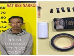 TEMPEL DISEJUMLAH TITIK Satresnarkoba Polres Kerinci Tangkap Pria Pemilik Sabu