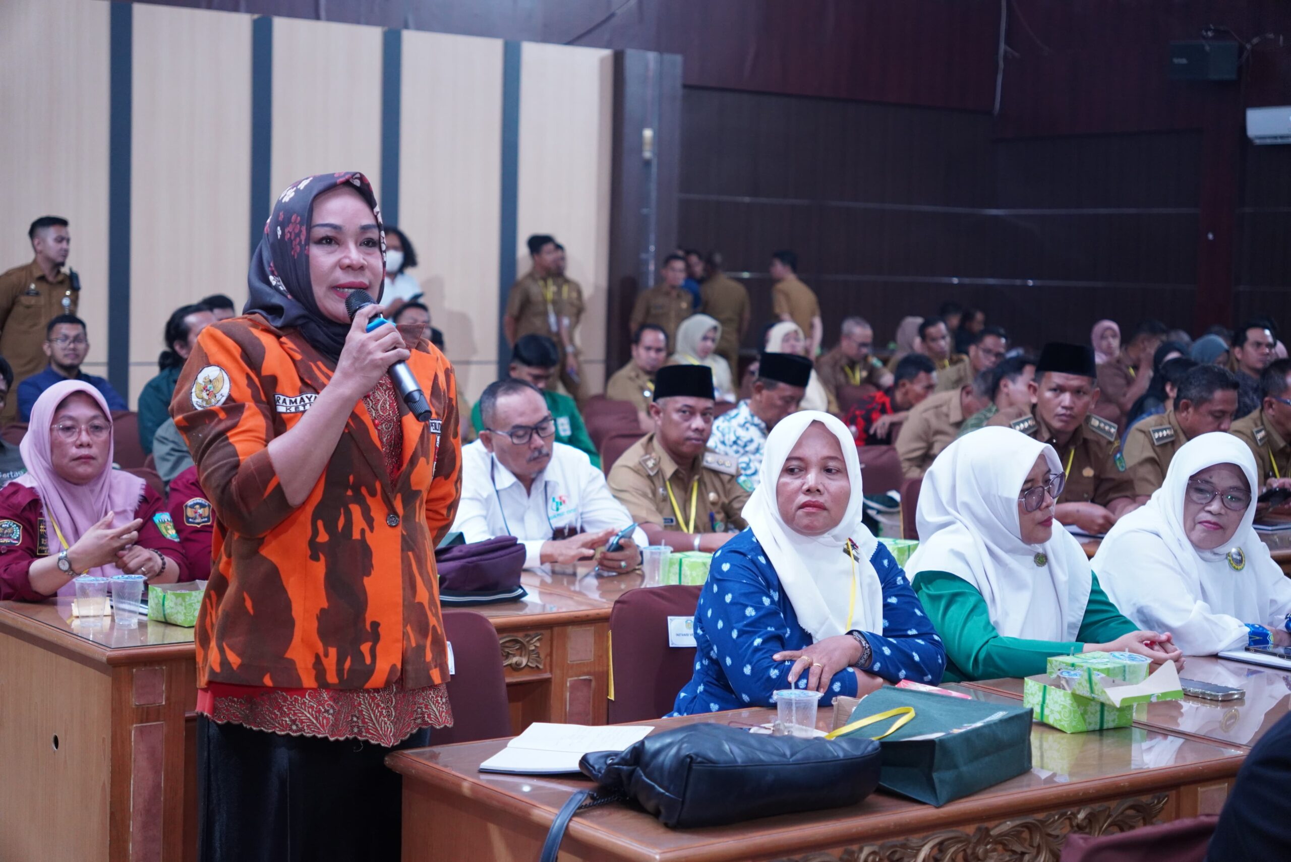 Ketua  DPC Srikandi Pemuda pancasila Kabupaten Tebo Ingatkan Pentingnya Pembagunan Kebudayaan Di Musrenbang  RPJMD Tebo