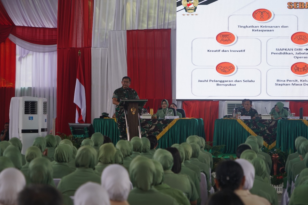 Kunker di Korem 042/Gapu: KASAD tegaskan ke Prajurit harus terlatih, disiplin serta jauhi Judol dan Narkoba